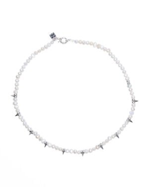 Pearl Spike Necklace