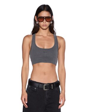 1999 Origin Cropped Tank Charcoal
